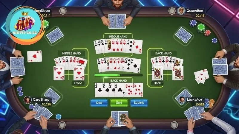 Chiến thuật xếp bài Mậu Binh hiệu quả từ cao thủ