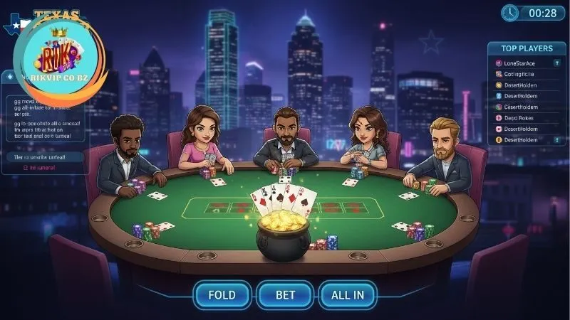 Giới thiệu về Texas Poker Rikvip